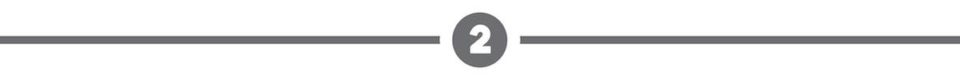 A dividing line with a '2' in the middle.