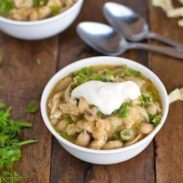 A picture of White Chicken Chili