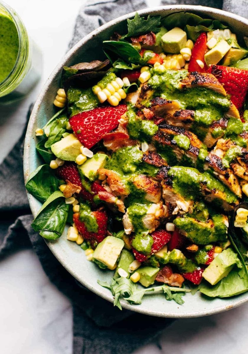 Summer Cobb Salad in a bowl.